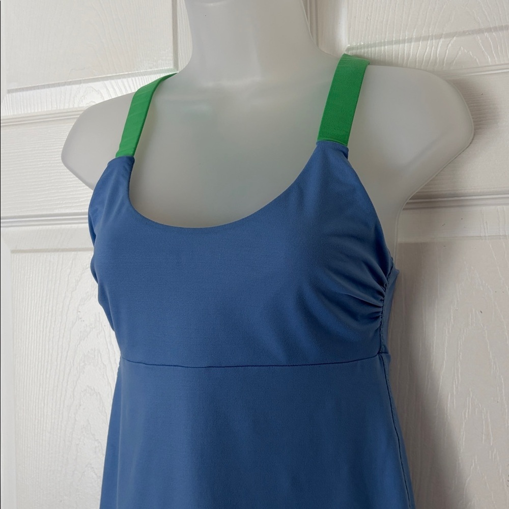 Patagonia Women's Light Blue Top Innerspace Fitness Workout Tank Top size Small - Picture 3 of 13